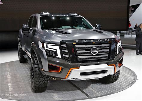 Nissan Titan Warrior Concept Debuts In Detroit With Loads Of Attitude