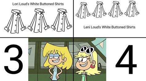 Lori And Leni Louds White Buttoned Shirts By Conorlordofcreation On Deviantart