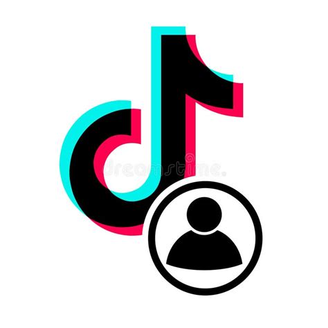 Tik Tok Editorial Icon Social Media Logo Isolado Em Segundo Plano