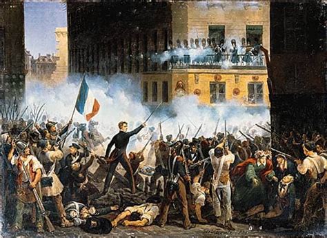 Juillet 1830 Combats De La Rue De Rohan Média Larousse