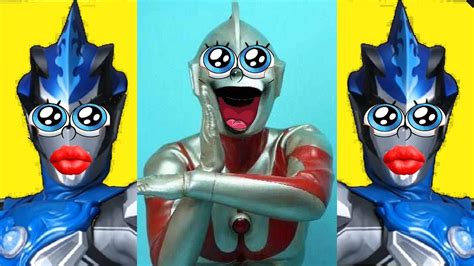Ultraman Lucu Part 5 Ultraman Funny Moment Ultraman Nyanyi Youtube