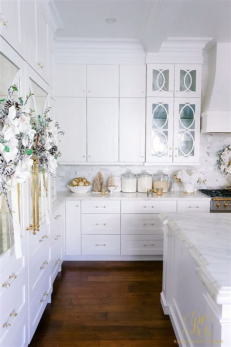 Great savings & free delivery / collection on many items. White and Gold Christmas Kitchen - Randi Garrett Design