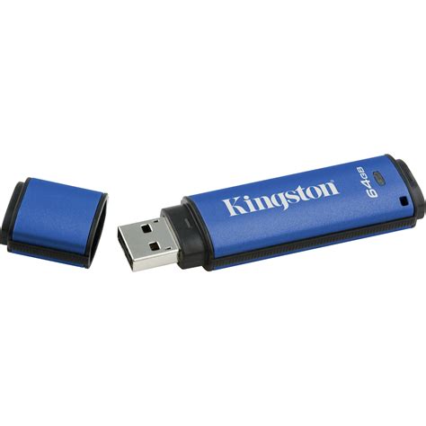 Kingston 64gb Datatraveler Vault Usb 20 Flash Drive Dtvp64gb