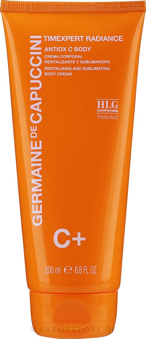 Vitalisierende Körpercreme mit Vitamin C Germaine de Capuccini