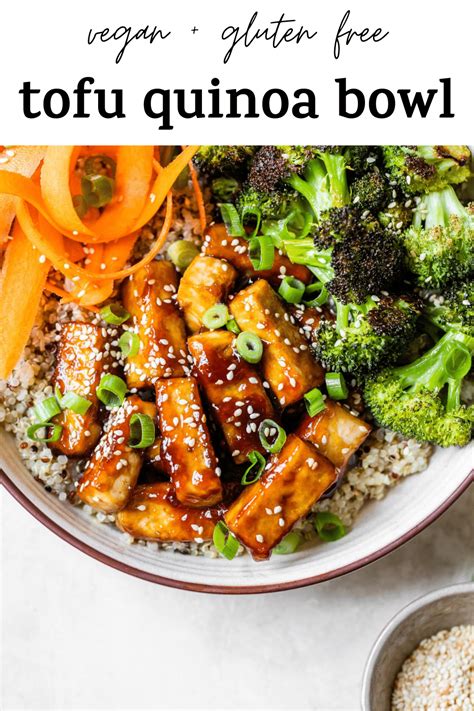Tofu Quinoa Bowl Is The Ultimate Meatless Dinner Recipe Its Both