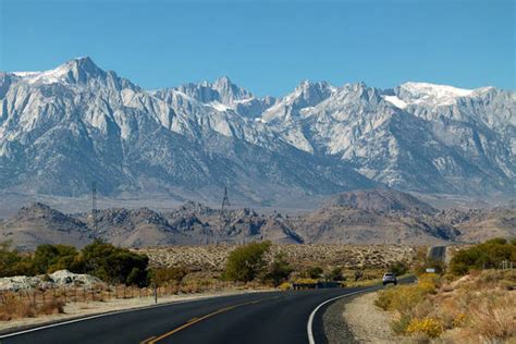 Sierra Nevada Mountains Yosemite Mount Whitney And El Capitan