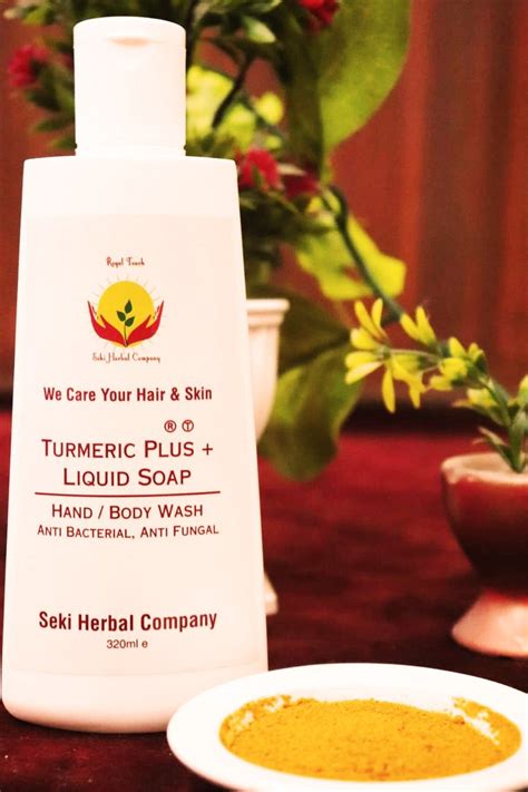 Turmeric Liquid Soap Seki Herbal