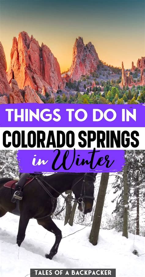 The 10 Best Things To Do In Colorado Springs In Winter Video Video