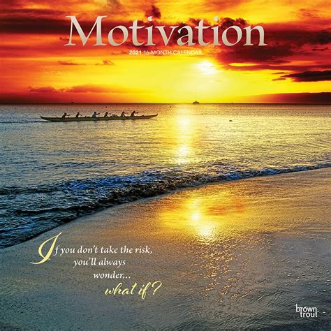 While it's sometimes difficult to know our purpose or the meaning of life, we must thrive and move forward. Motivation 2021 12 x 12 Inch Monthly Square Wall Calendar ...