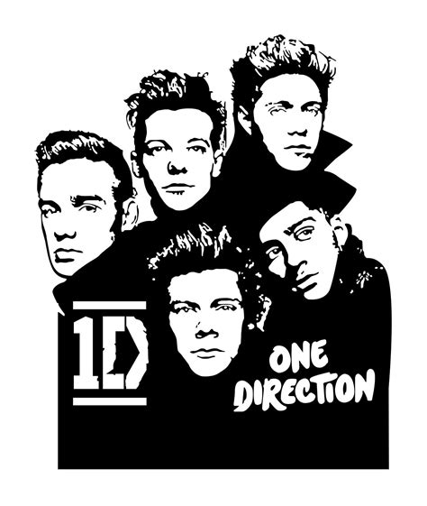 One Direction Sticker Contemporary Art