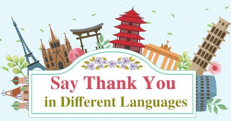 Entertainment recommendations (tv shows, movies, videos, music, webtoons. How to Say Thank You in Different Languages - AmoLink