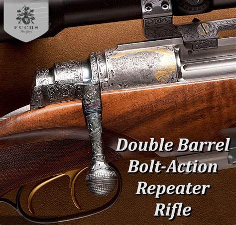Double Barrel Bolt Action Rifle