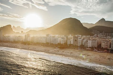 View Of Copacabana Beach At Sunset Photograph By Christian Adams Fine