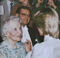 Diana is greeted by her maternal grandmother, Lady Ruth Fermoy, at St ...