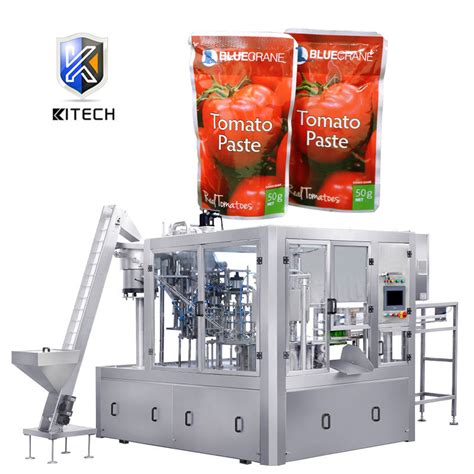 Kl Gds Automatic Horizontal Doypack Liquid Stand Up Pouch Packing Packaging Machine China