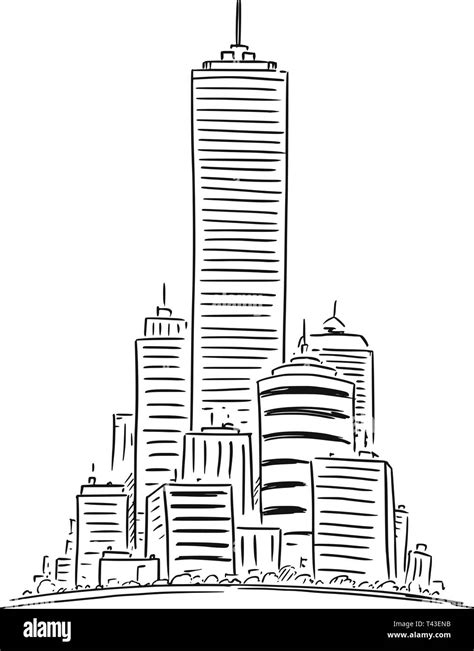 Drawing High Rise Buildings Stock Photos And Drawing High Rise Buildings