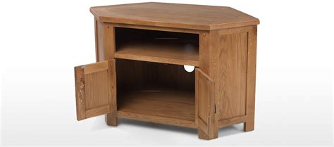 Allow 3 to 4 weeks. Rustic Oak Corner TV Cabinet | Quercus Living