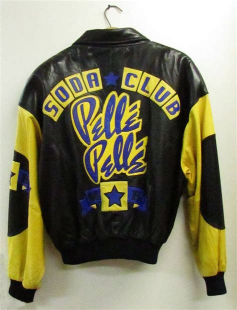 Made from faux leather, this pelle pelle soda club jacket is essential for every man with a sense of voguish style. Leather Hip Hop Greaser Bomber Jacket // Designer Marc ...