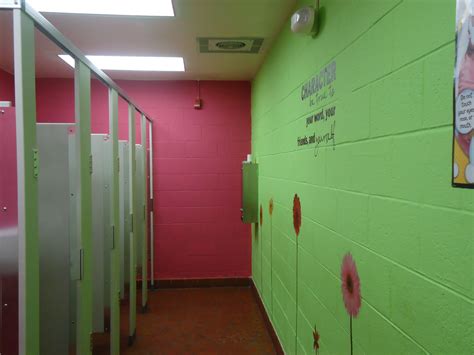 Hallway School Murals School Bathroom School Improvement