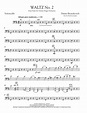 Download Waltz No. 2 - Cello Sheet Music By Dmitri Shostakovich - Sheet ...