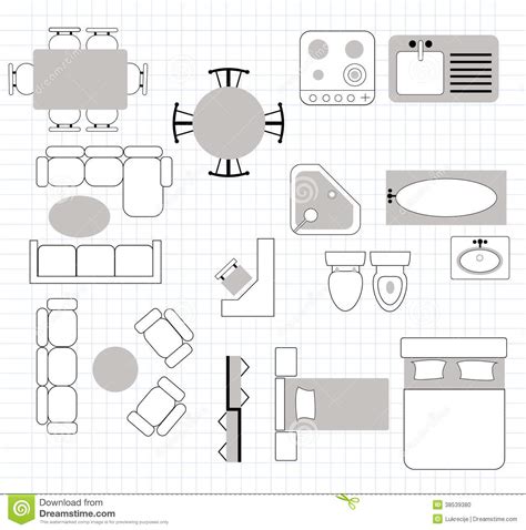 Floor Plan Vector Icons At Collection Of Floor Plan