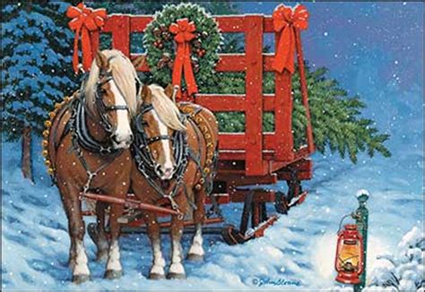 Leanin Tree Jingle Bells Christmas Card Pack Of 20