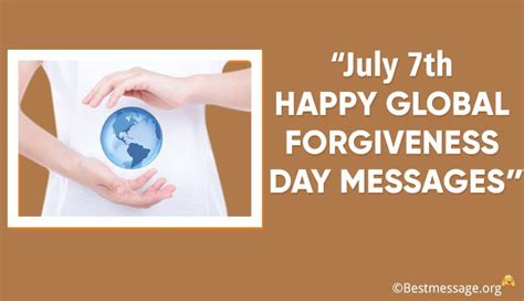 Global Forgiveness Day Messages And Quotes Sample Messages