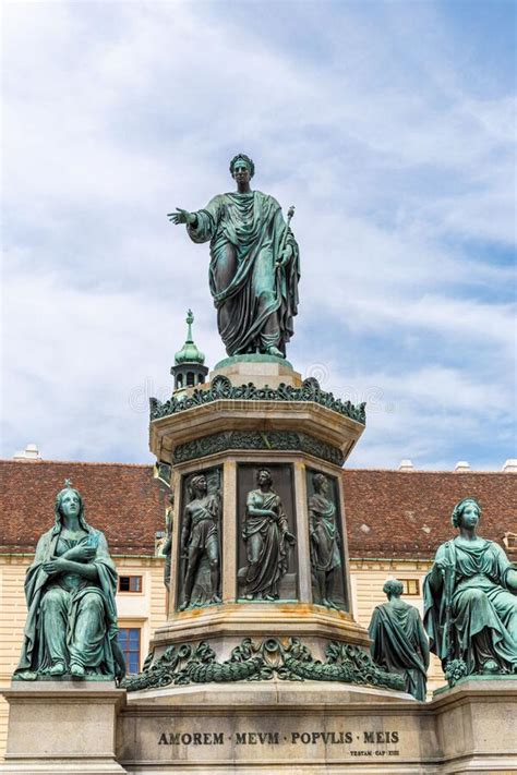 Monument To Francis Ii In Hofburg Palace Vienna Austria Stock Photo