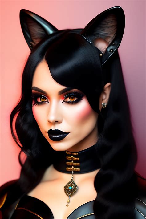 Lexica Goth Cat Girl