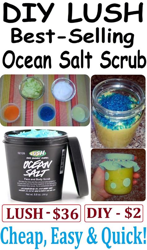 As i mentioned, i use a recycled lush pot to store mine. DIY LUSH Ocean Salt Scrub Recipe, How to Make LUSH ...