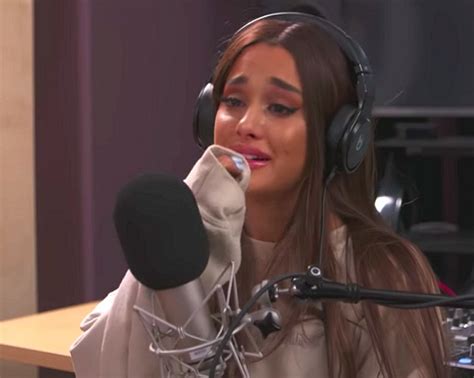 Ariana Grande Breaks Down As She Talks About Manchester Attack