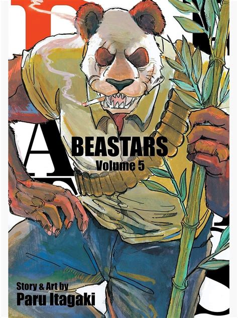 Beastars Vol 5 Poster For Sale By Devil Neville Redbubble