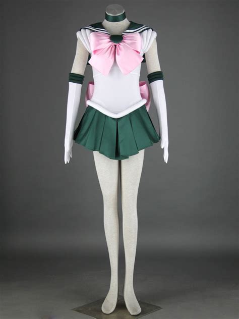 Sailor Moon Makoto Kino Cosplay Uniform Dress Sailor Jupiter Cos