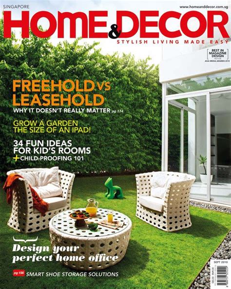 The best way to get some ideas about how to decorate your home is to skin home decor magazines, especially those magazines of the. erin flett: Home & Decor Magazine Feature