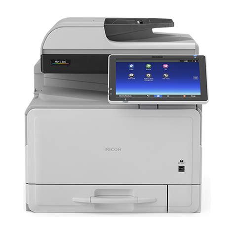 + ricoh a4 colof mfp mpc305spf (30/30 ppm, copy/print/scan/fax, ardf, duplex, 1 gb, usb, lan, 1×250+100. Ricoh MPC307spf - Advanced Print Scan Solutions