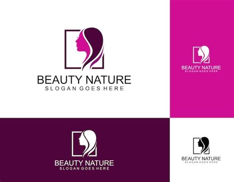 premium vector natural beauty spa salon woman logo design