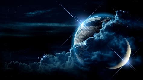 Hd Space Space Fantasy Planets Wallpaper