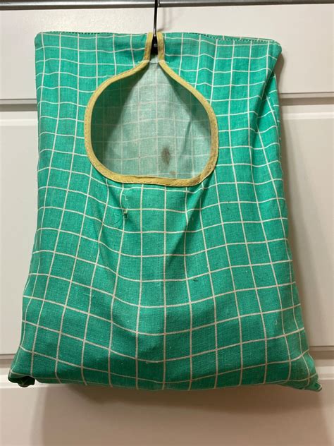 Vintage Clothespin Bag Laundry Room Wooden Clothespins Etsy