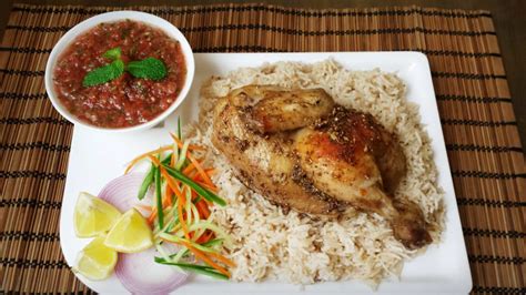 Arabian Chicken Mandi Recipe Yemeni Style Rice And Chicken Recipe