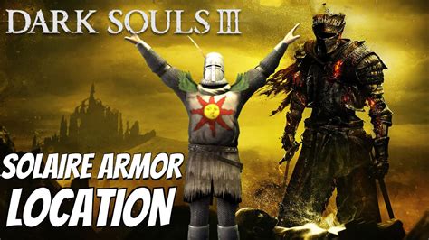 If you want to print it to wear it, you'll have to create smaller pieces with meshmixer. Dark Souls 3 - Solaire Full Armor Set (How To Get Solaire ...