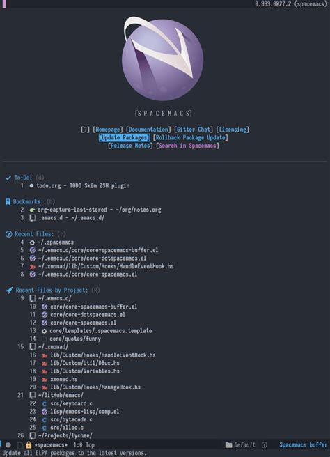 New Feature Display File Icon On Spacemacs Home Buffer Rspacemacs