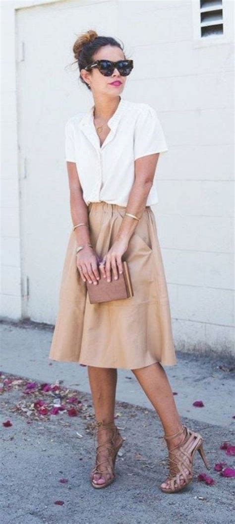 Gorgeous Long Skirt Outfits For Working Women Office Salt