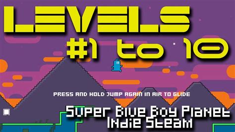 Super Blue Boy Planet Gameplay Levels 1 10 Youtube