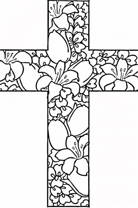 Https://tommynaija.com/coloring Page/adult Coloring Pages Cross