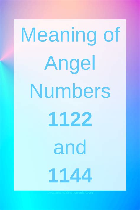 1122 Meaning Artofit
