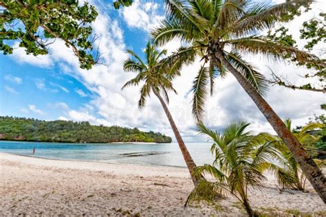 Wonderful Landscape Of Vava U Island In Kingdom Of Tonga Stock Image