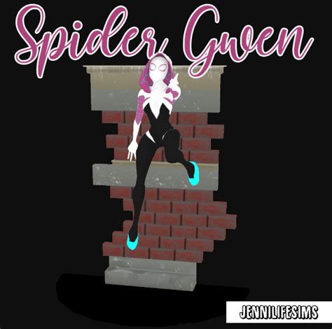 Spider Gwen Decorative The Sims 4 Jenni Life Sims
