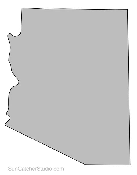 Map Pattern Applique Pattern Applique Quilts Az State State Map