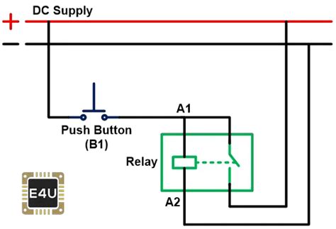 How Does A Latching Relay Circuit Work Wiring Diagram