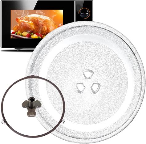 Microwave Glass Tray Replacement For Fits Virtually All Small Microwaves Round